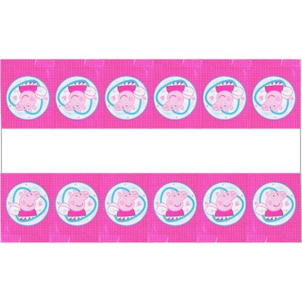 Párty obrus 180 x108cm Peppa Pig - Cakesicq - Cakesicq