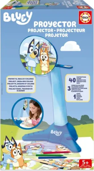 Educa Kresliaci projektor Bluey