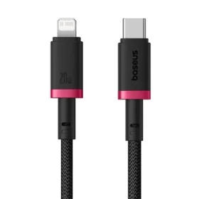 Baseus Dura (P10377800U01-01) Rýchlonabíjací kábel USB-C/Lightning 20W 1m čierno-šedá (P10377800U01-01)
