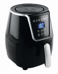 Guzzanti GZ 31D čierna / teplovzdušná fritéza bez oleja / 1500W / 3 l / 6 programov / 80-200 ° C / časovač / LCD (GZ 31D)