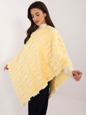 Poncho AT PN 2347.88 svetložltá jedna velikost