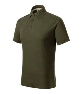 Pánske vojenské polo tričko Prime (GOTS) S