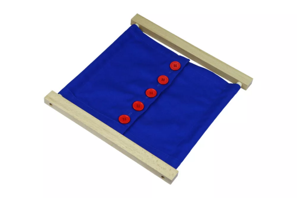Moyo Montessori Moyo Montessori Zapínací rám - veľké gombíky