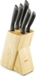 TEFAL Comfort K221SA14 / sada kuchynských nožov + drevený blok / 5ks (K221SA14)