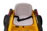 Mamido Mamido Detský elektrický bager CAR-26B žltý | 4x4 | RC 2.4Ghz | EKO koža | 12V10Ah