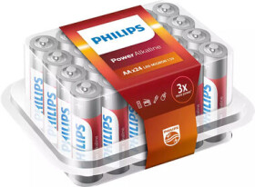 Philips batéria Power Alkaline LR6P24P/10 AA - 24 ks (8712581693077)