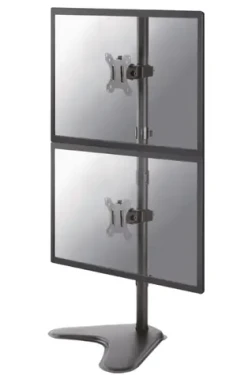 Neomounts by Newstar stolný držiak pre dva monitory 10-32" / max. nosnosť pre 1 monitor 6 kg / VESA 100x100 75 x75 mm (FPMA-D550DDVBLACK)