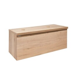 Kúpeľňová skrinka pod umývadlo Naturel Savona 118x43x44, 8 cm dub halifax mat SAVONA120DHD SAVONA120DHD