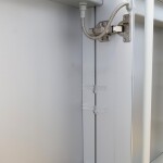 Mereo Kúpeľňová galérka 60 cm, zrkadlová skrinka, strieborná CN190