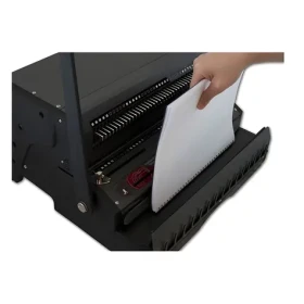 EuroSupplies iWire 31 E / Viazač / elektrický / dierovacia kapacita 22 listov 80g / šírka 356 mm / väzba do 130 listov (WIREB31E)