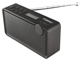 Maxxo PB01 / Prenosné DAB+/FM rádio / dobíjacie batérie / teleskopická anténa / LCD displej / 3,5 mm jack (100000729210)