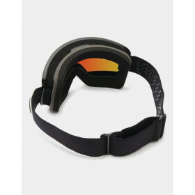 Snowboardové okuliare Volcom GARDEN GLOSS BLACK/RED CHROME (VG0122100) Jedna velikost