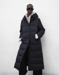 ECOALF Adriana Coat Navy Black L