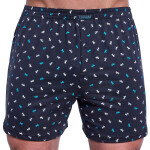 Pánske šortky 002/313 Comfort - CORNETTE grafitová XXL