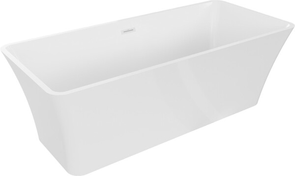 MEXEN/S - Tonia voľne stojaca vaňa 170 x 75, biela, sifón a prepad biela 52171707500-20