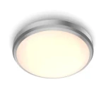 Philips Doris CL257 niklová / Kúpeľňové LED svietidlo / 1x6W / 600lm / 2700K / IP44 / 22cm (SKL000358276)
