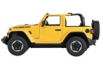 RASTAR Auto na diaľkové ovládanie R/C Jeep Wrangler Rubicon 1:14 Rastar žlté