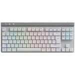Logitech G515 TKL Biela / bezdrôtová herná klávesnica / US layout / Bluetooth + USB LIGHTSPEED prijímač / RGB (920-012539)