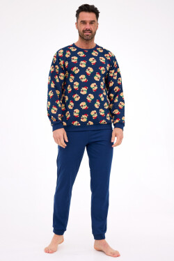 PÁNSKE PYŽAMO DR 457/293 TEDDY 6 granát M