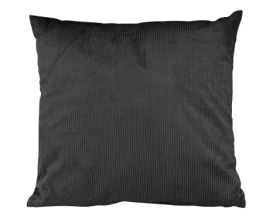 Dekoračný vankúš Cordia 45x45 cm, antracitový%