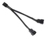 Silverstone Y-Splitter 2-Fan PWM / Rozbočovací kábel / 4-pin PWM na 2x 4-pin / 10 cm (SST-CPF01)