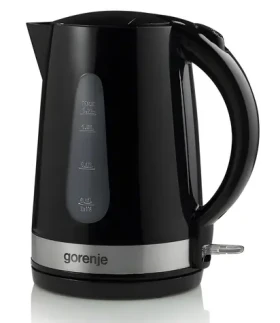Gorenje K17BK čierna / Rýchlovarná kanvica / 2200 W / 1.7 l / nerez (K17BK)