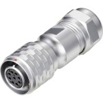 Weipu SF1210/S9 II guľatý faston, 1 ks; SF1210/S9 II