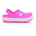 Papuče Crocs Crocband Clog K - Electric Pink/Cantaloupe 33 EUR
