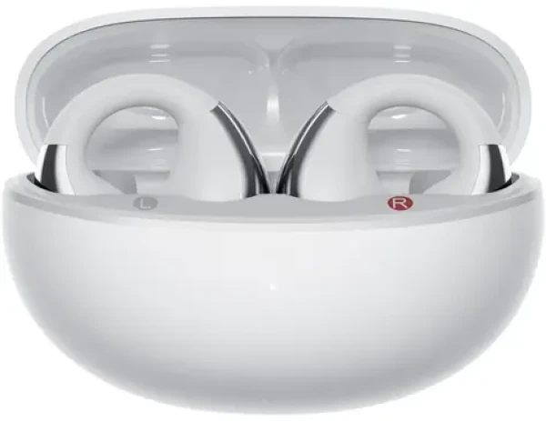 QCY Crossky Clip C30S biela / Bezdrôtové slúchadlá / Bluetooth 6.0 / dobíjací box (T33S White)