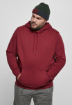 Bio Basic Hoody vínová 5XL