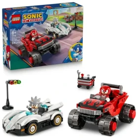 LEGO® Sonic the Hedgehog 77118 Silver a jeho auto vs. Knuckles a jeho monster truck
