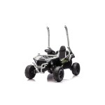 Mamido Detské elektrické autíčko Buggy Kawasaki TERYX KRX1000 24V sivé