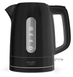 Adler AD 1380B čierna / Rýchlovarná kanvica / 1850 W / 1 L (AD 1380b)