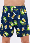 Pánske šortky Cornette classic 011/183 3XL Modrá