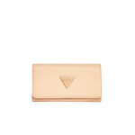 Outlet - GUESS peňaženka Abree Flap Wallet peach Krémová