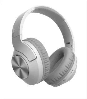 A4Tech 2Drumtek BH300 biela / bezdrôtové skladacie slúchadlá / mikrofón / Bluetooth / 3.5mm jack (BH300-WH)