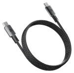 Adam Elements CASA MS100 čierna / Magnetický kábel / USB-C - USB-C / 60W / 1 m (ACBADMS100BK)
