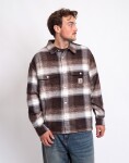 Carhartt WIP L/S Esterson Shirt Esterson Check, Tobacco L