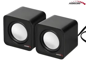 AC870B reproduktory 6W čierne / Reproduktory / 2.0 / USB / 3,5 mm jack (AC870B)
