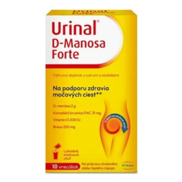 URINAL D-Manosa forte vrecúška inov. 2026 1 x 10 ks