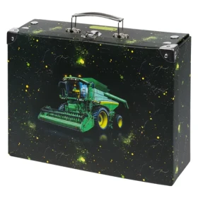 BAAGL Skladací školský kufrík Traktor s kovaním / 32.5 x 10.5 x 26 cm