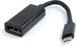 Gembird A-CM-DPF-01 adaptér USB-C na DisplayPort / 1x USB-C 3.1 (M) / 1x DisplayPort (F) (A-CM-DPF-01)
