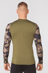 Tričko Rough Radical Furious Army Ls Khaki/Camo M