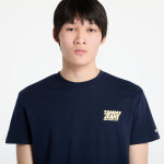 Tričko Tommy Jeans Regular Bubble Back Tee Blue XL