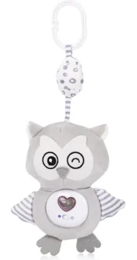 CHIPOLINO Plyšová hračka na kočík, postieľku Owl