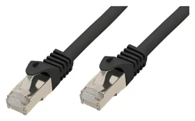 Shiverpeaks CAT7 S/FTP 2 m čierna / Patch kábel / LSZH / 600 MHz / pozlátené konektory (BS75512-S)