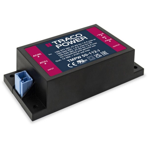 TracoPower TMPW 50-112-J spínaný zdroj 12 V/DC 4.16 A 50 W; TMPW 50-112-J