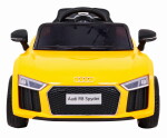 Mamido Detské elektrické autíčko Audi R8 Spyder žlté