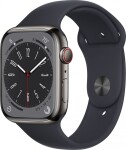 Apple Watch 8 GPS + Cellular 45mm Graphite Stainless Steel