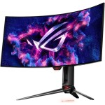 34" Asus ROG Swift PG34WCDM čierna / 3440 x 1440 / OLED / 21:9 / 0.03ms / 1500000:1 / 450cd/2ms / 2x HDMI + 1x DP (90LM09L0-B01A70)